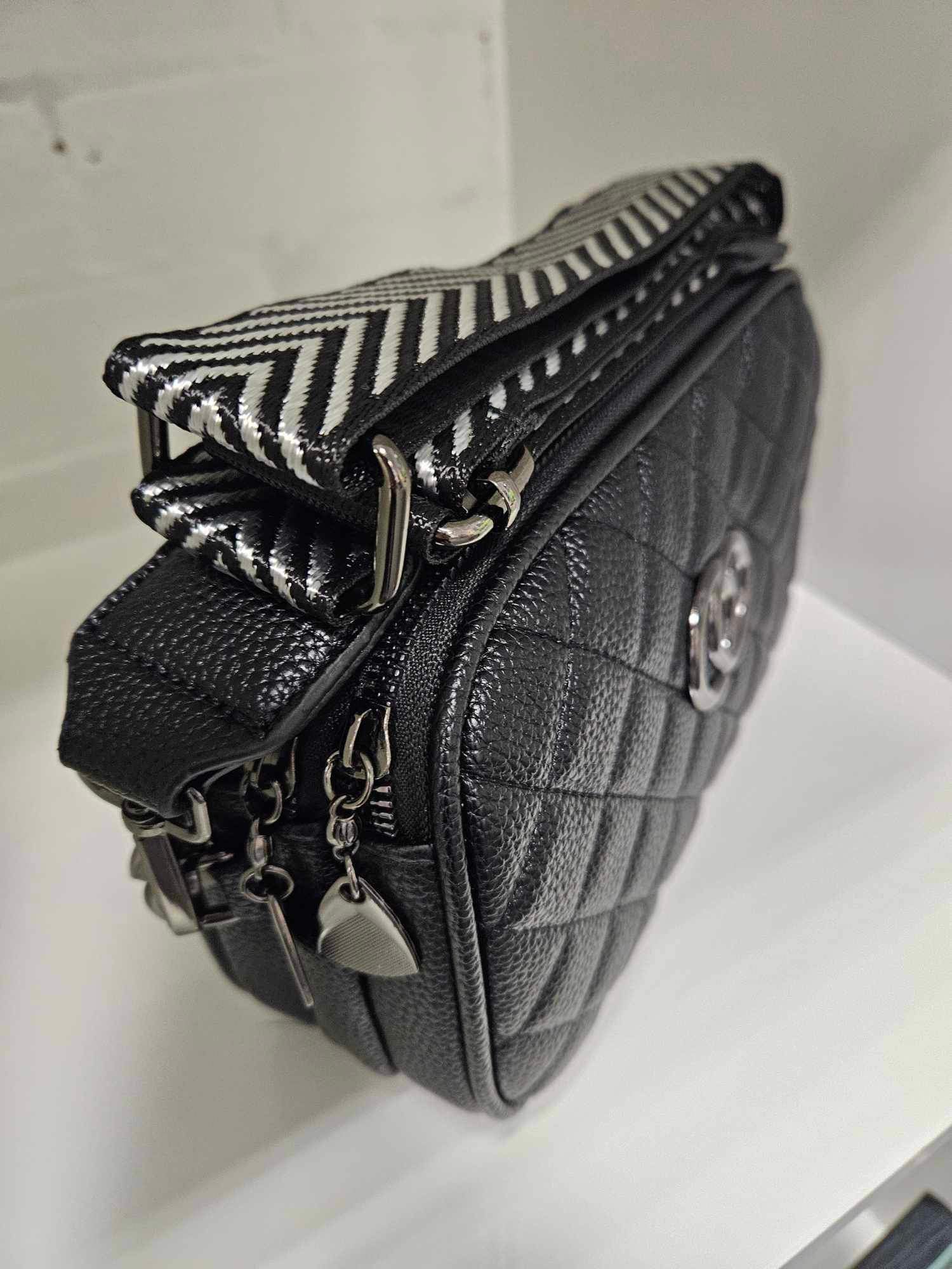 Coco Quilted Bag - Black
