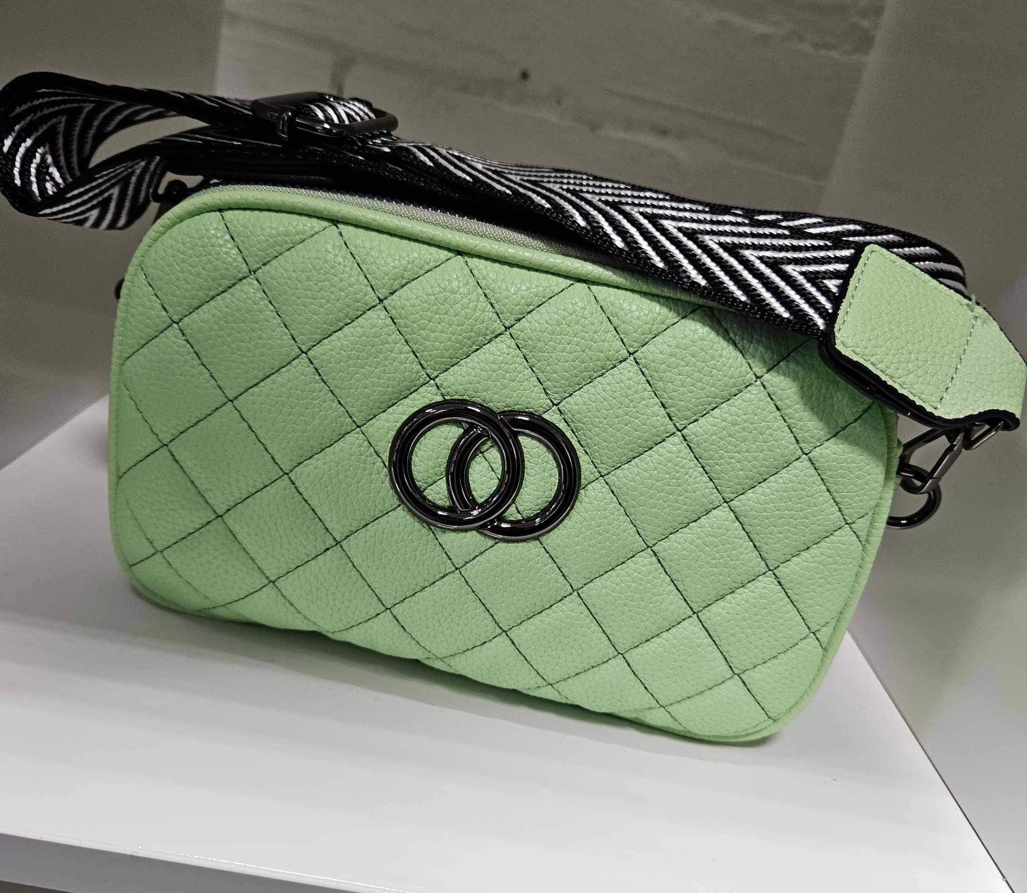 Coco Quilted Bag - Mint