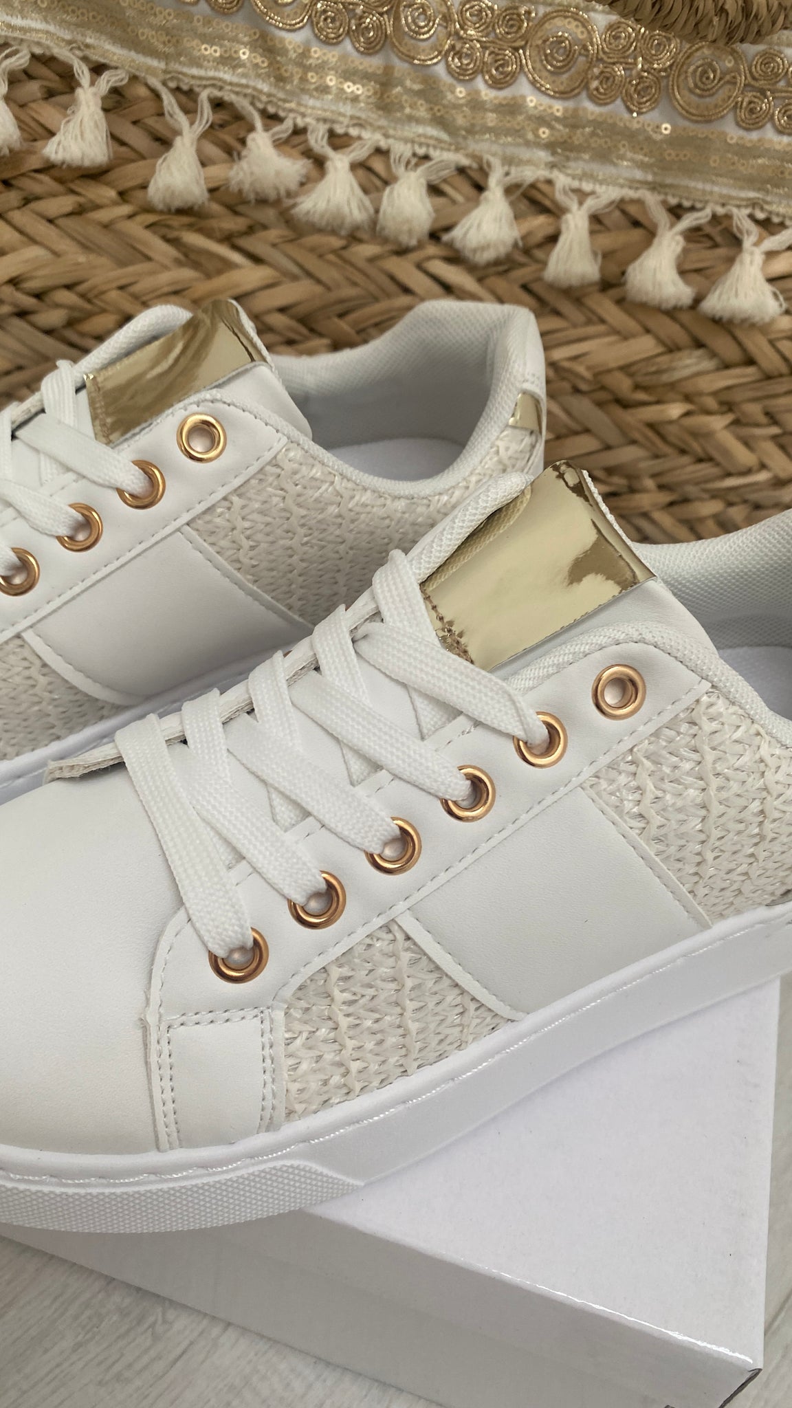 Seville Trainers - White