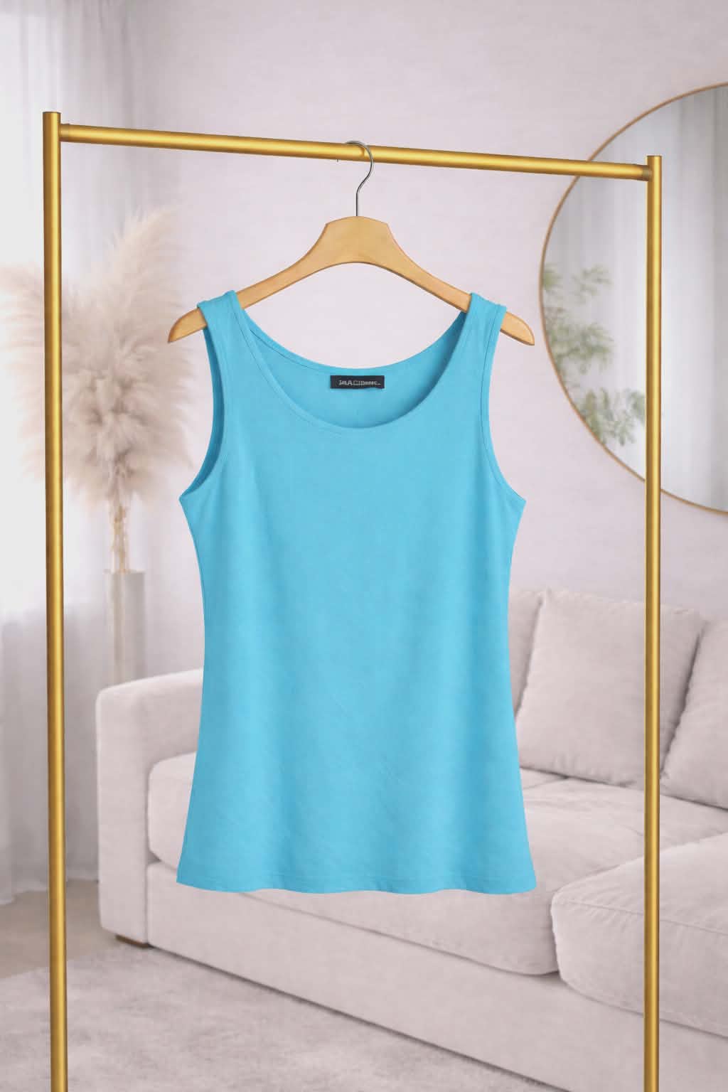 Double Layered Vest Top - (choose your Colour & Size)