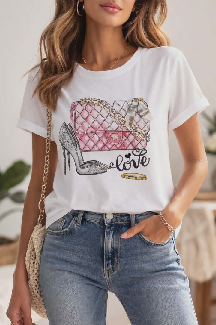 Love Tee-Top - White (CHOOSE YOUR SIZE)