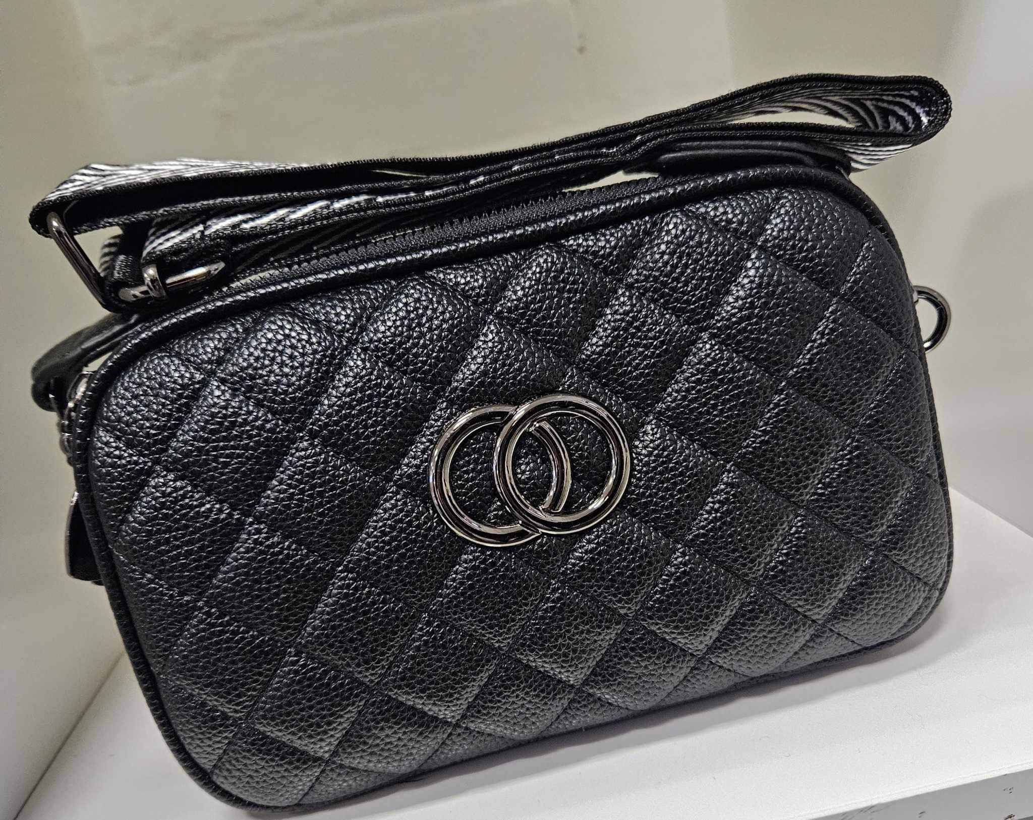 Coco Quilted Bag - Black