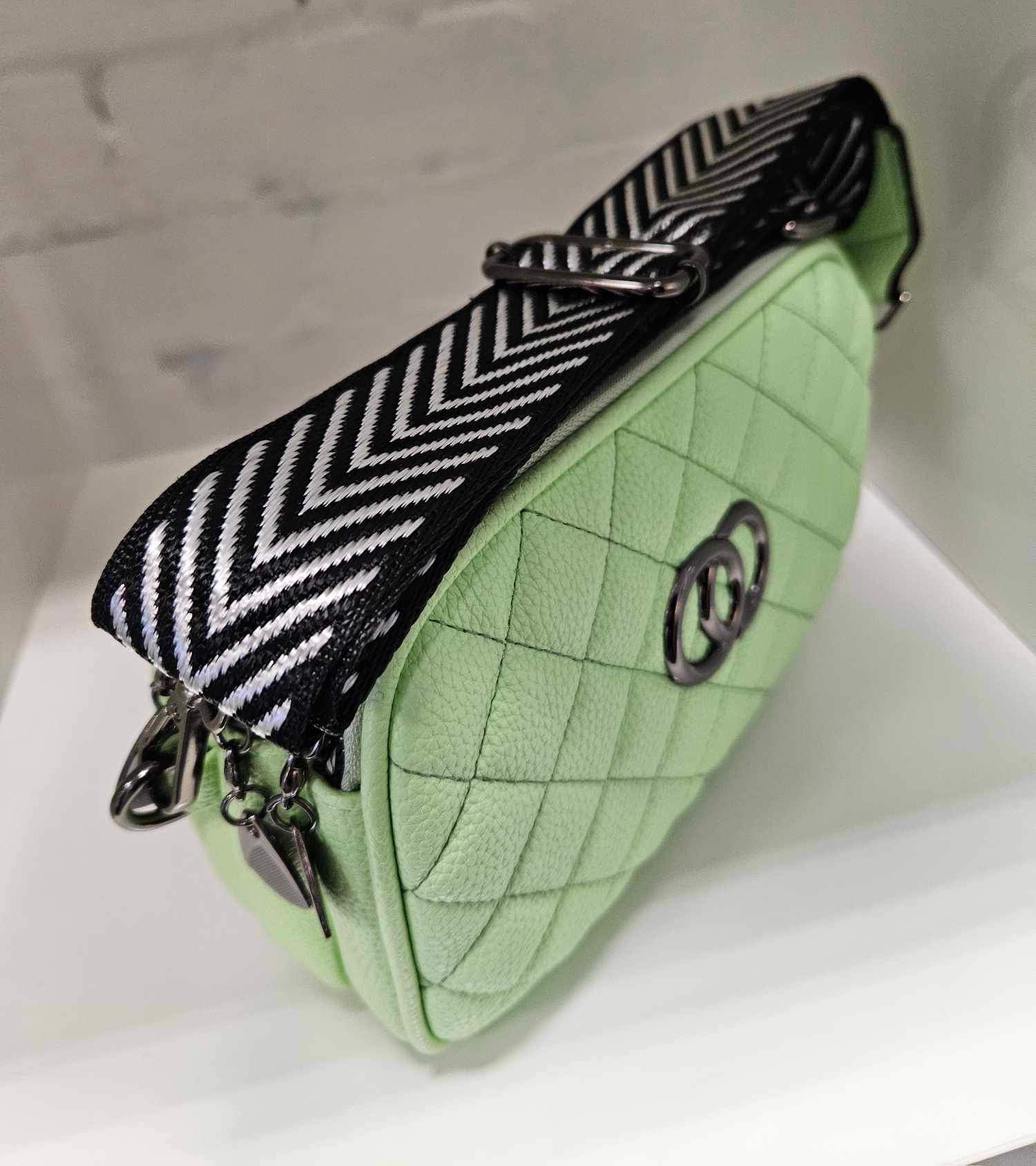 Coco Quilted Bag - Mint