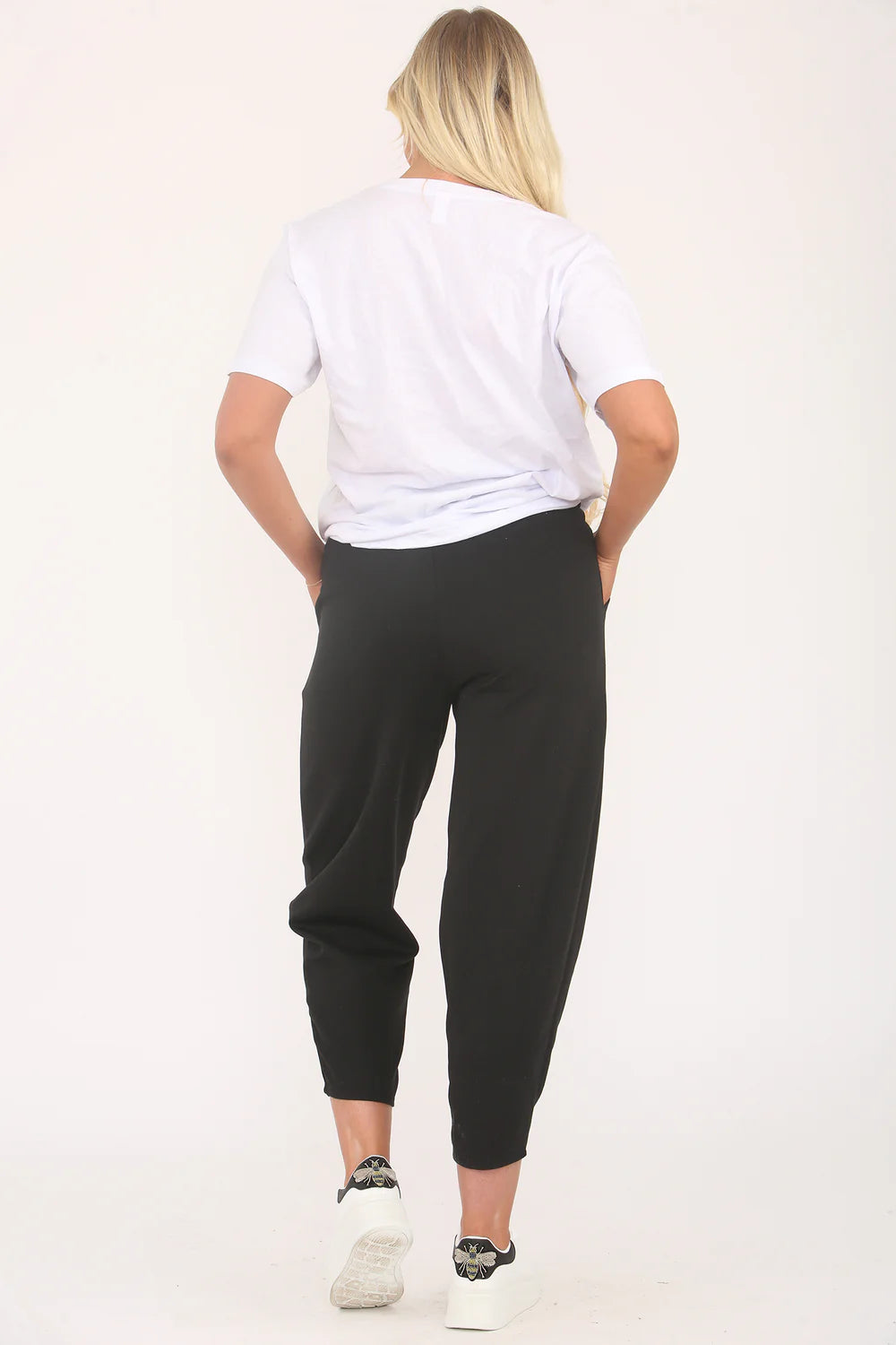 Amelia Barrel Leg Seamed Pants - (choose your Colour)