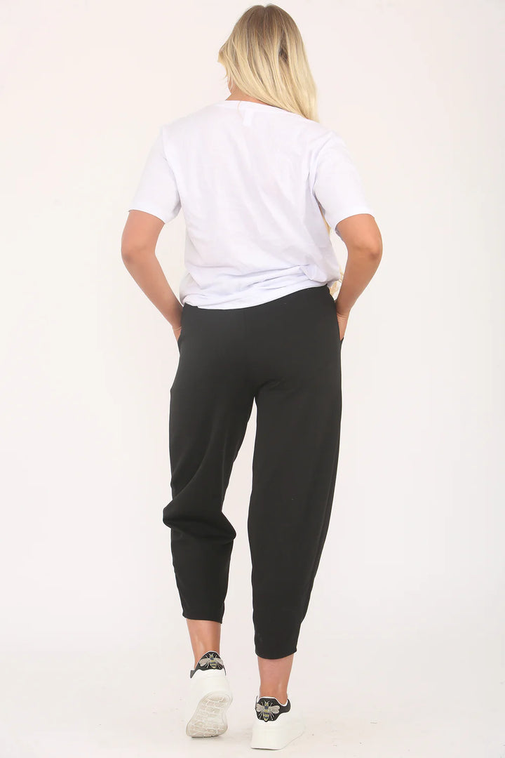 Amelia Barrel Leg Seamed Pants - (choose your Colour)