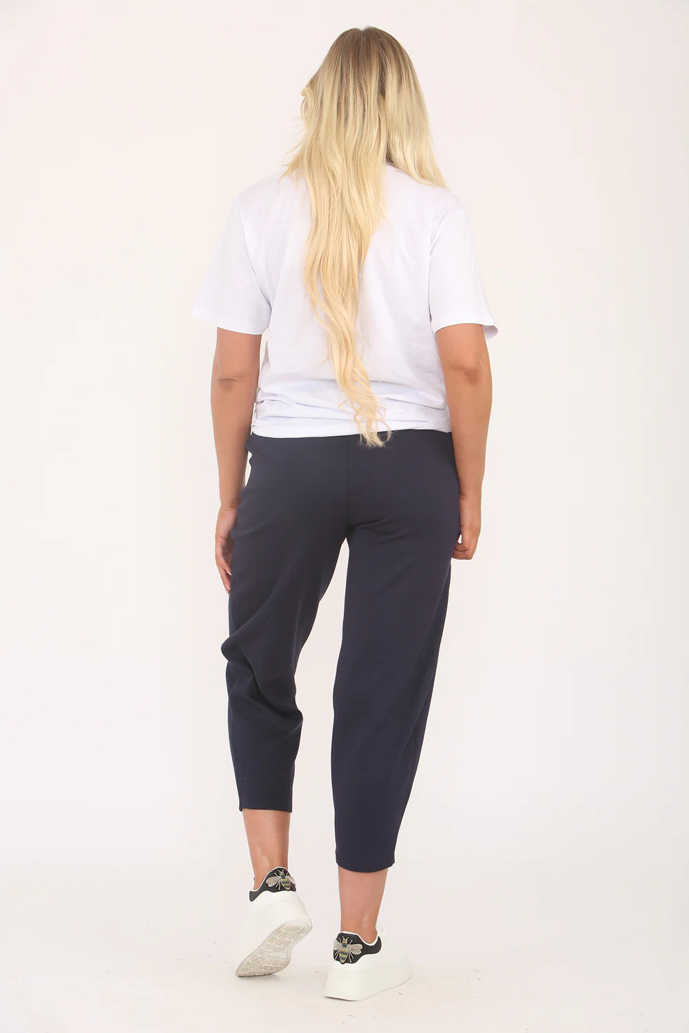 Amelia Barrel Leg Seamed Pants - (choose your Colour)