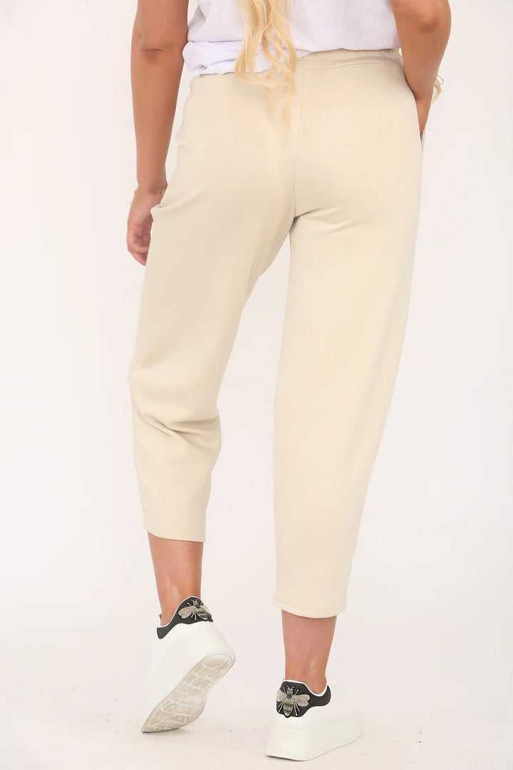 Amelia Barrel Leg Seamed Pants - (choose your Colour)