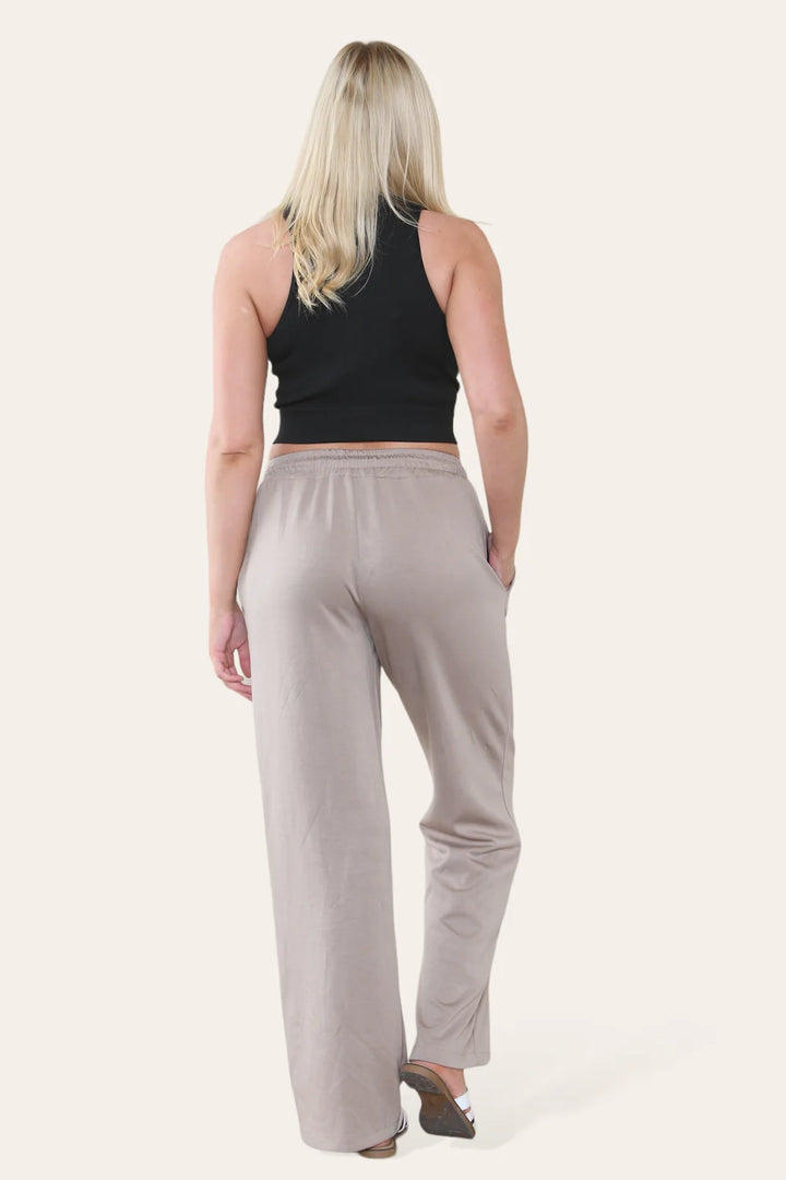 Jenny Seamed Wide Leg Pants/Joggers - (choose your Size & Colour)
