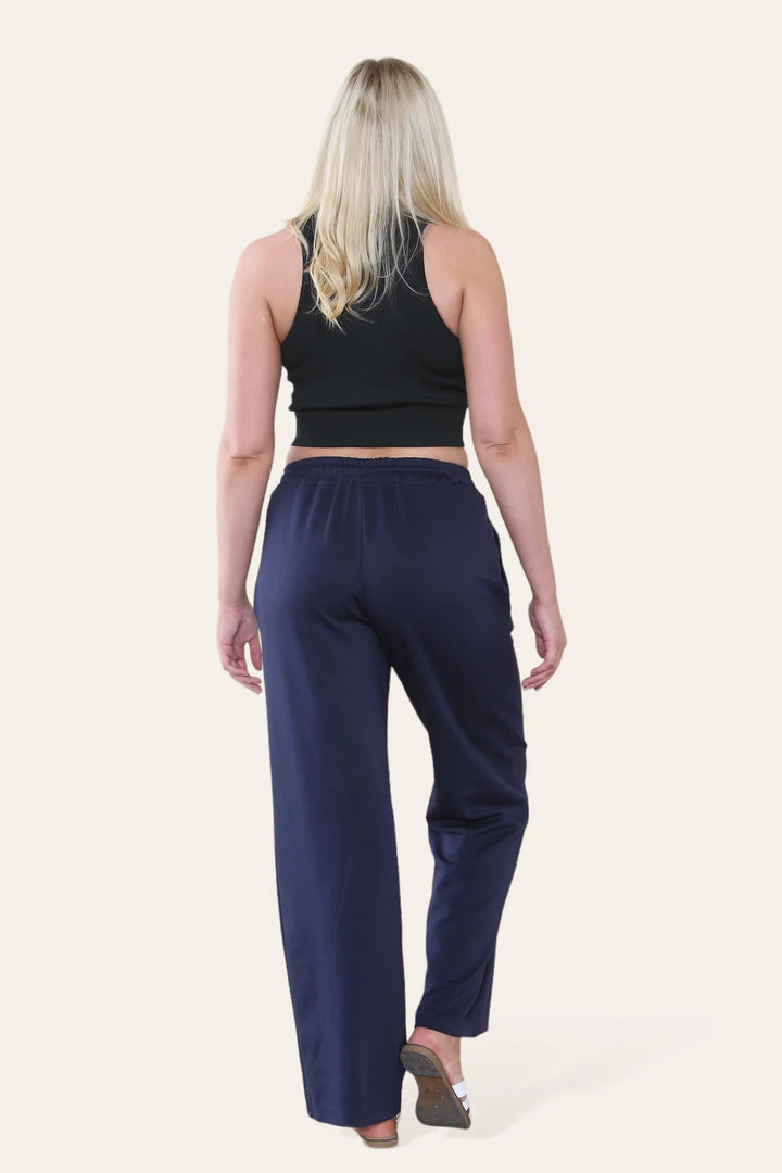Jenny Seamed Wide Leg Pants/Joggers - (choose your Size & Colour)