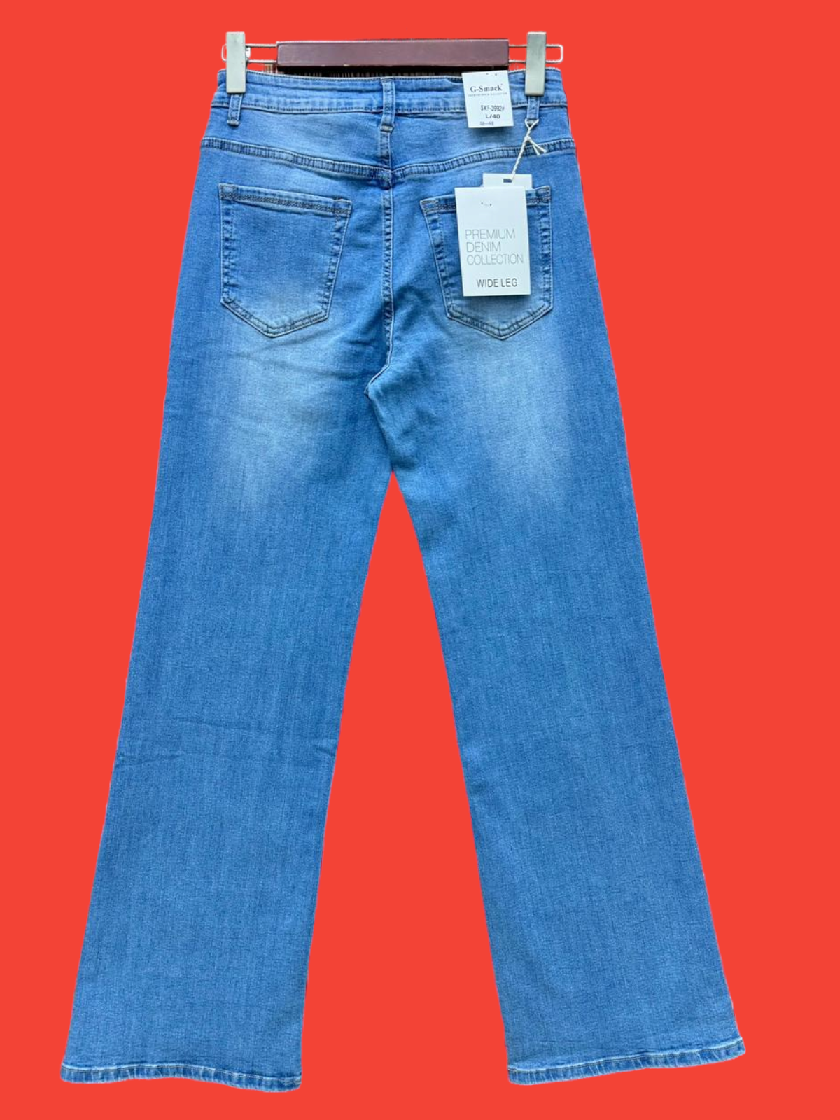 G Smack Mid Denim Wide Leg Jeans All Sizes