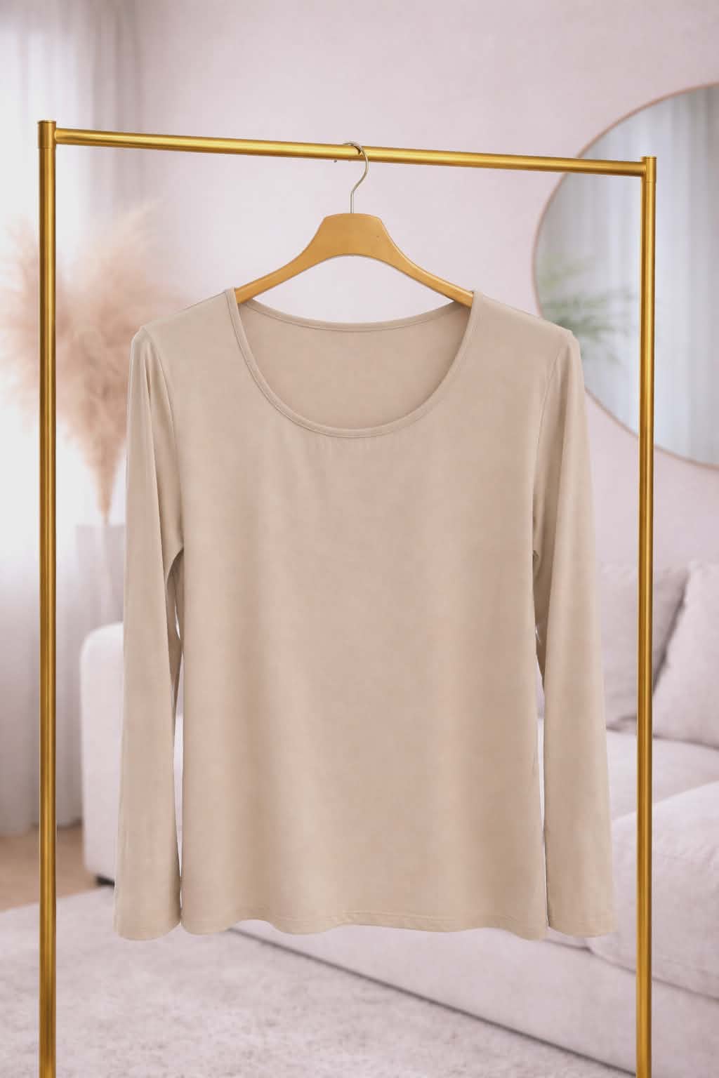 Super Soft Long Sleeve Top -  (choose your Colour) - (One Size - fits from Size 10 to Size 16)