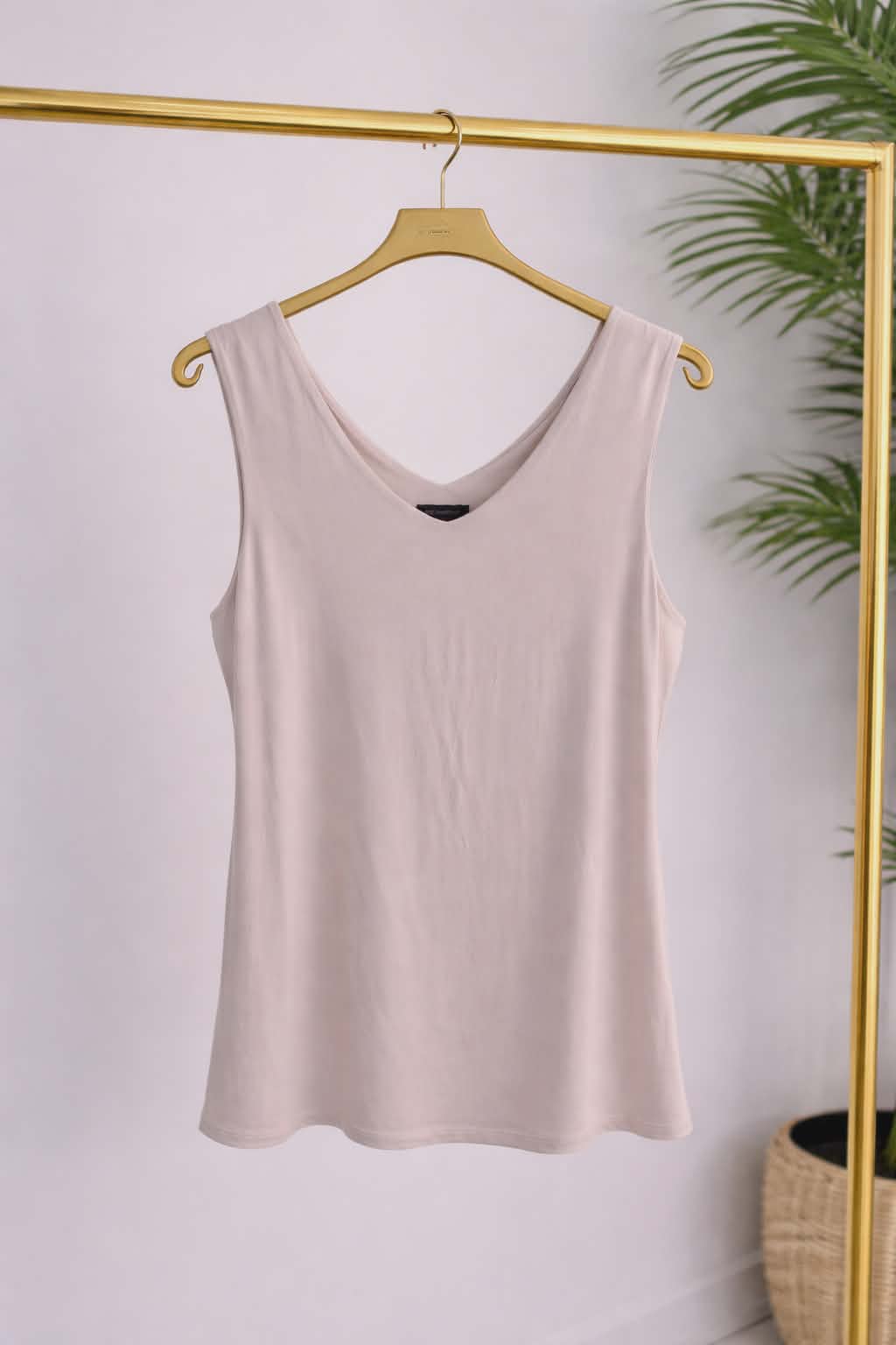 Double Layered V Neck Tops - (choose your Colour) - One Size