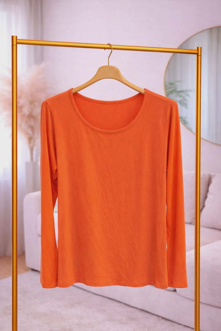 Super Soft Long Sleeve Top -  (choose your Colour) - (One Size - fits from Size 10 to Size 16)