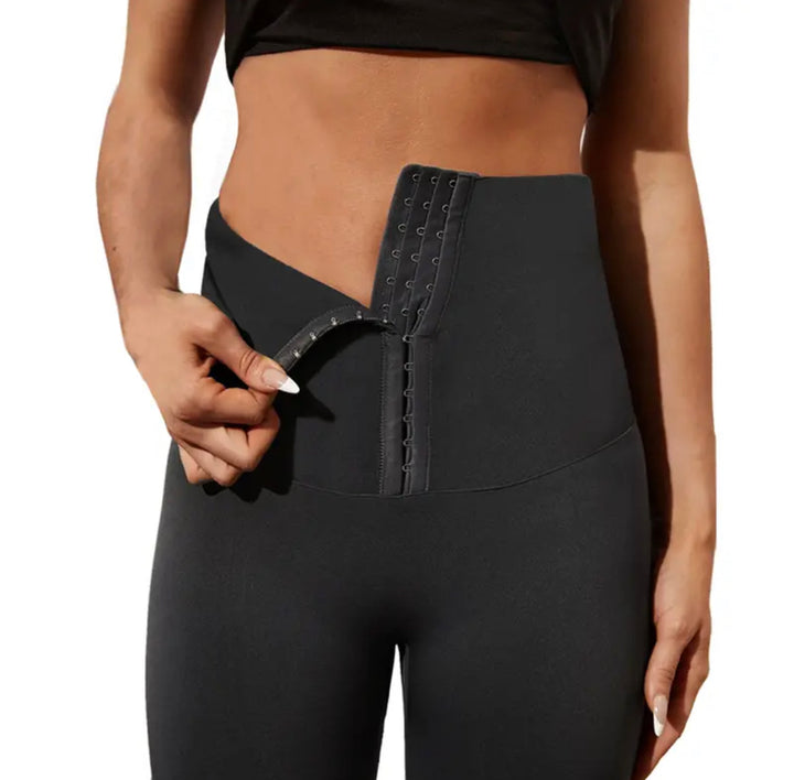 Tummy Control Leggings - Black (all Sizes)