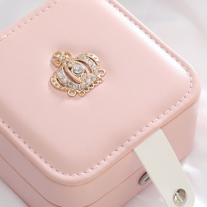 Crown Jewellery Box - Pink