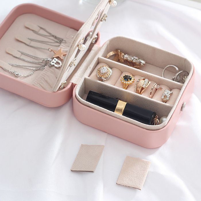Crown Jewellery Box - Pink