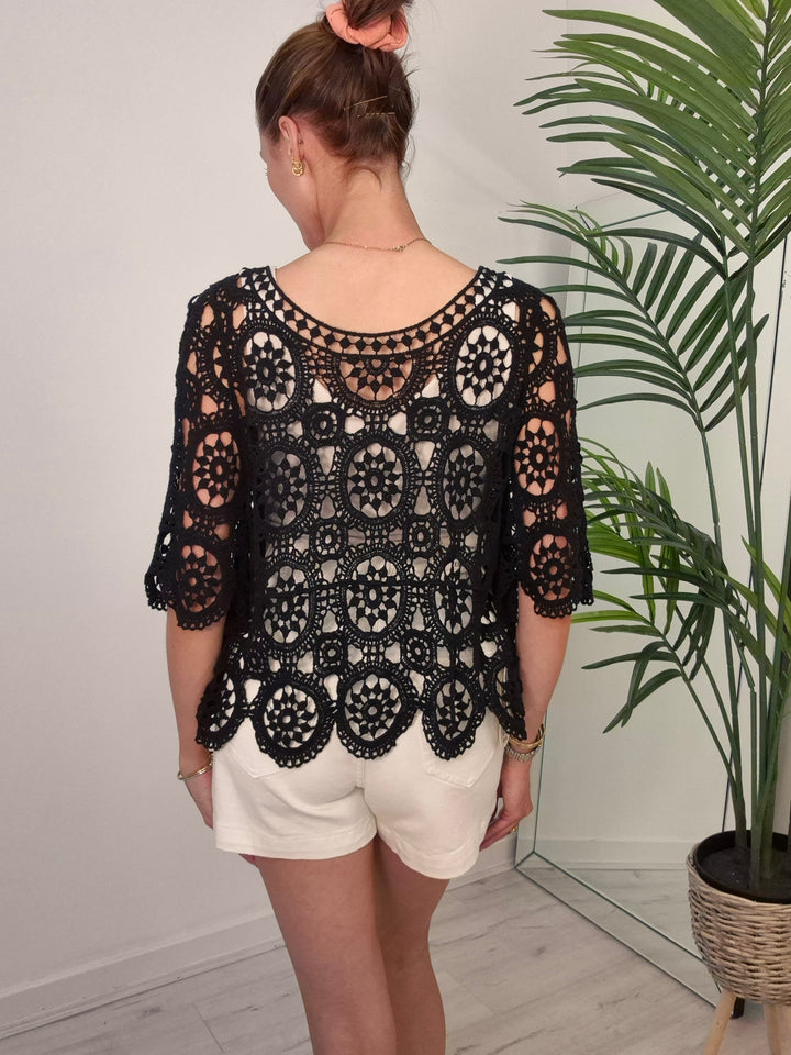 Ibiza Crochet Top - (choose your Colour)