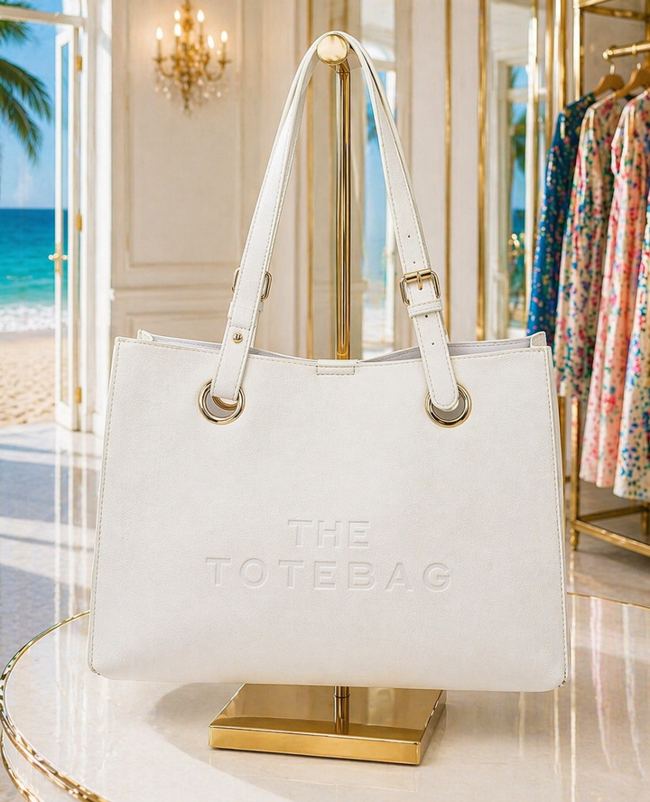 The Tote Bag - White