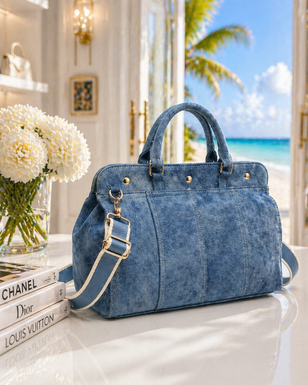Denim Tote Bag - Stonewashed