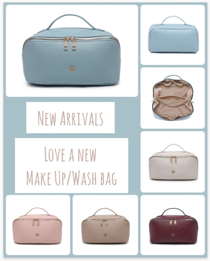 Katie Make Up / Wash Bags - (choose your Colour)