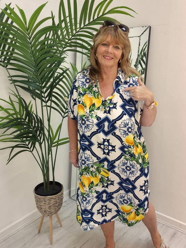 Santorini Midi Dress - (Loose Fit)