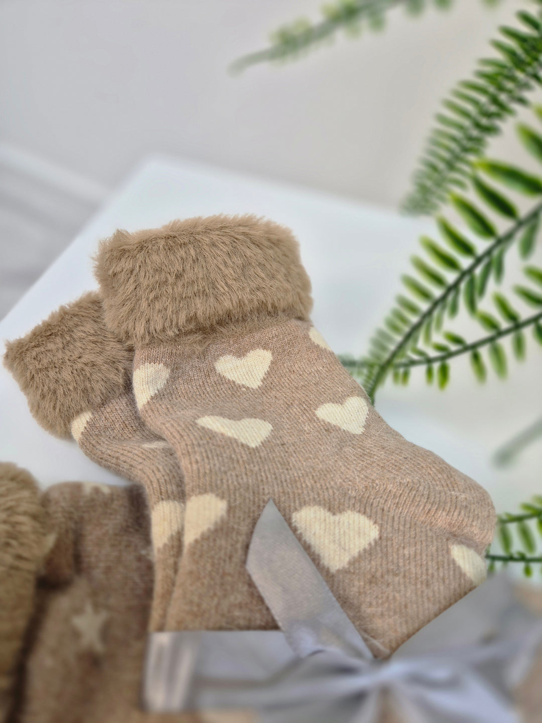 Cosy Fluffy Fur Fur Soft Socks - (choose your Design)