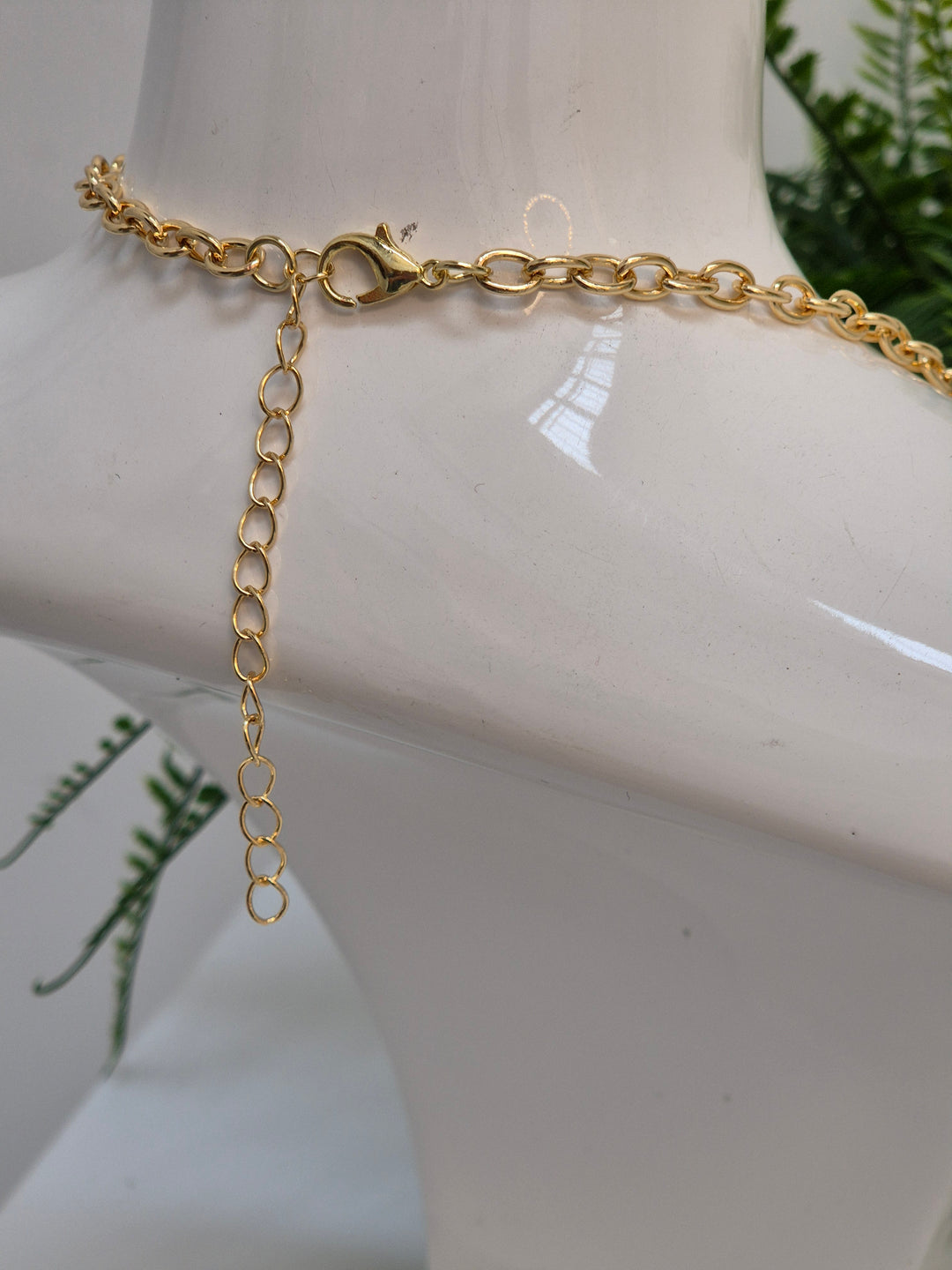 Starfish Necklace - Gold Tone