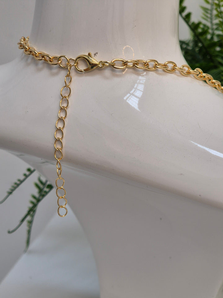 Starfish Necklace - Gold Tone