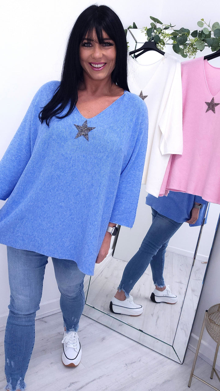 Star Jumper - (choose your Colour)