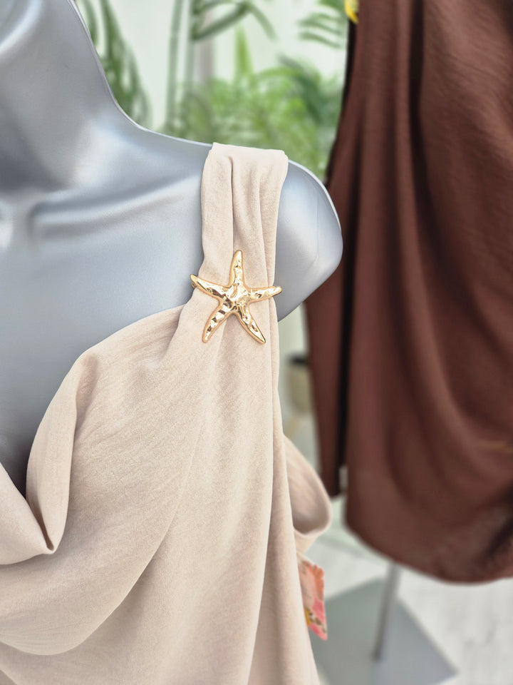 Starfish Cowl Neck Top (choose your Colour) - (fits Sizes 14 to 20)