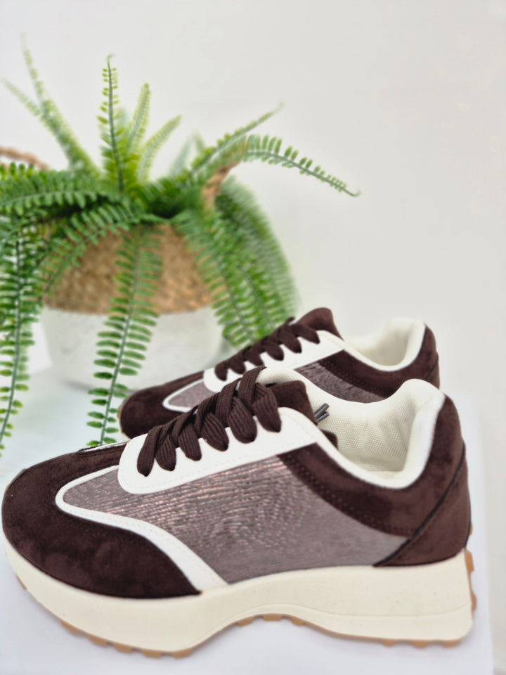 Balance Trainers - Chocolate - (choose your Size)