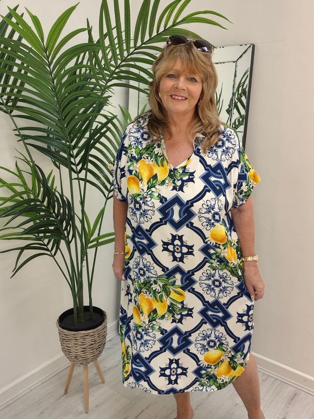 Santorini Midi Dress - (Loose Fit)