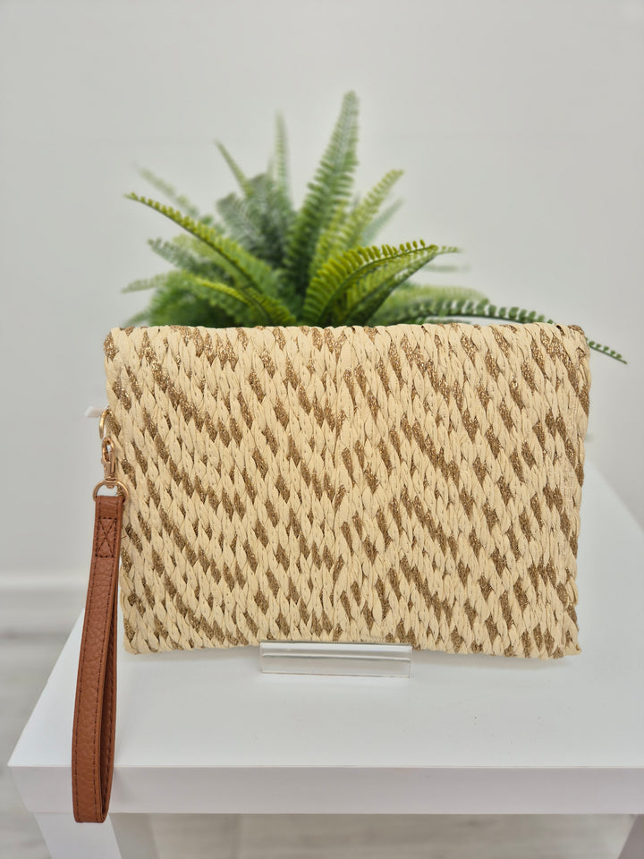 Palma Clutch/Wristlet/Shoulder Bag - (choose your Colour)
