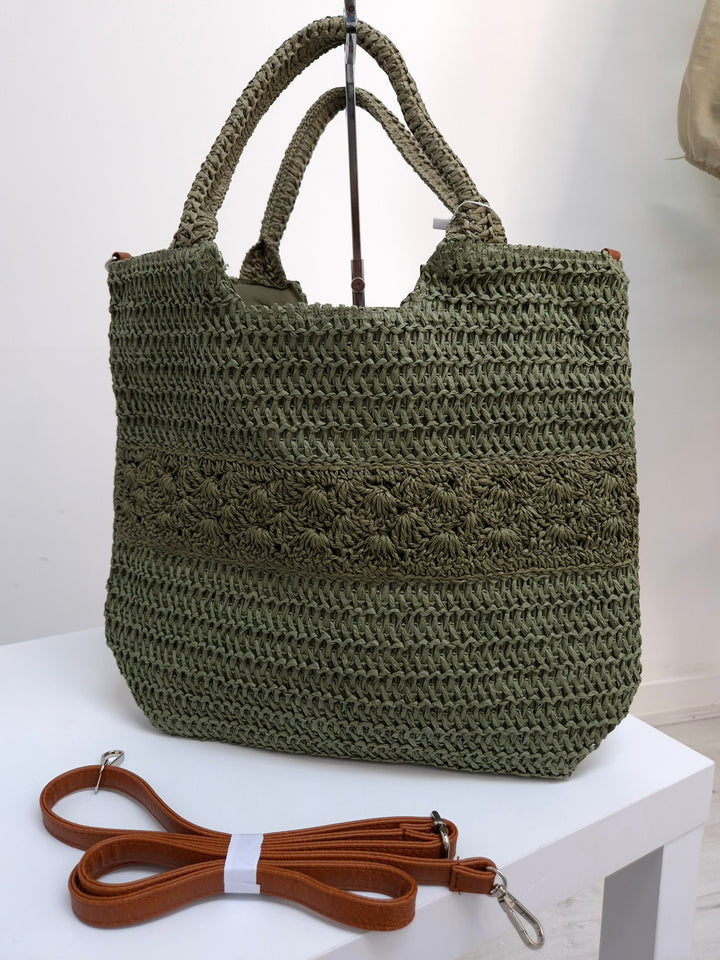 Sicily Raffia Bag - (choose your Colour)