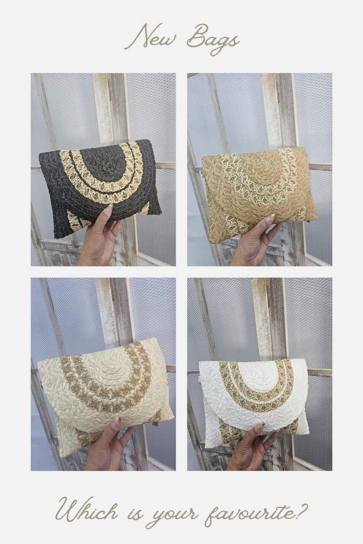 Es Cana Clutch/Wristlet/Shoulder Bag - (choose your Colour)