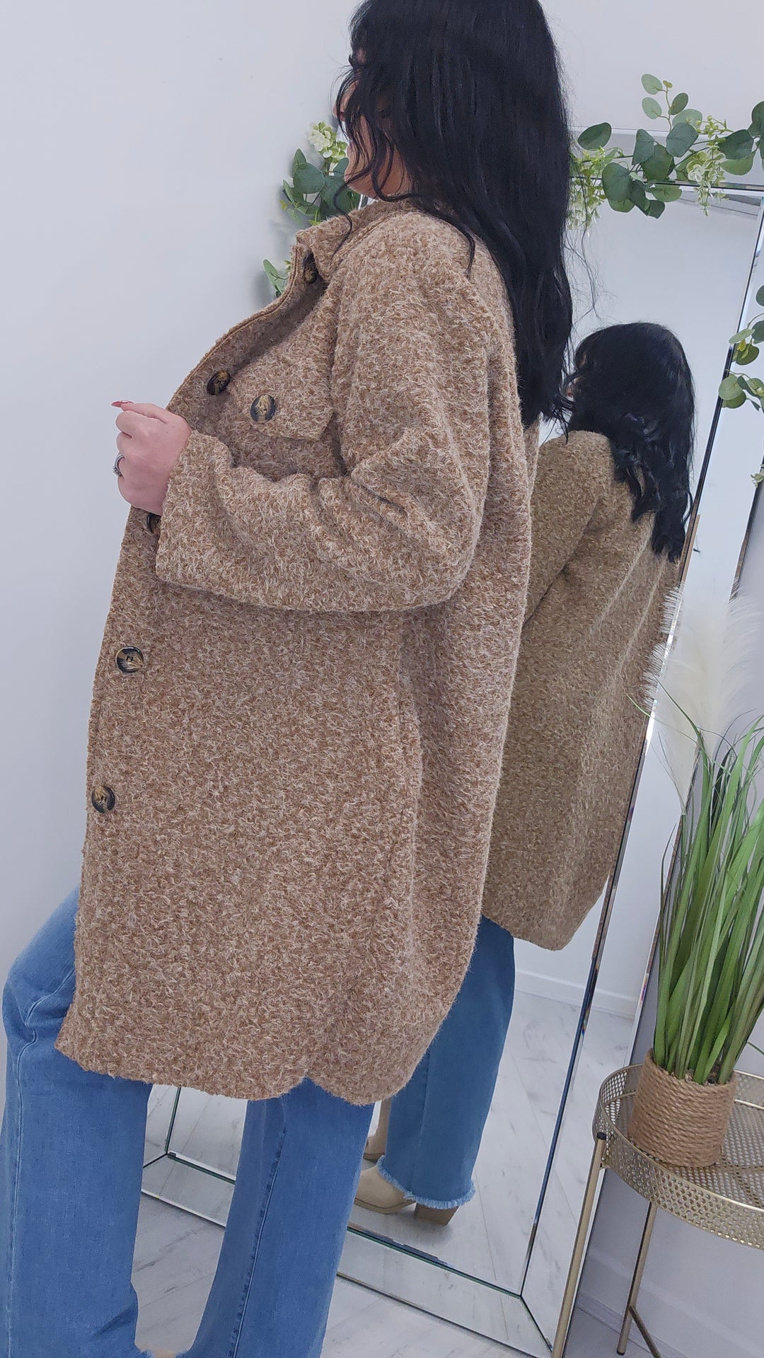Jessica Longline Shacket - (choose your Colour)