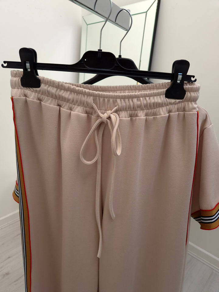 Barbara Co-ord Lounge Suit (2 Piece) - Beige