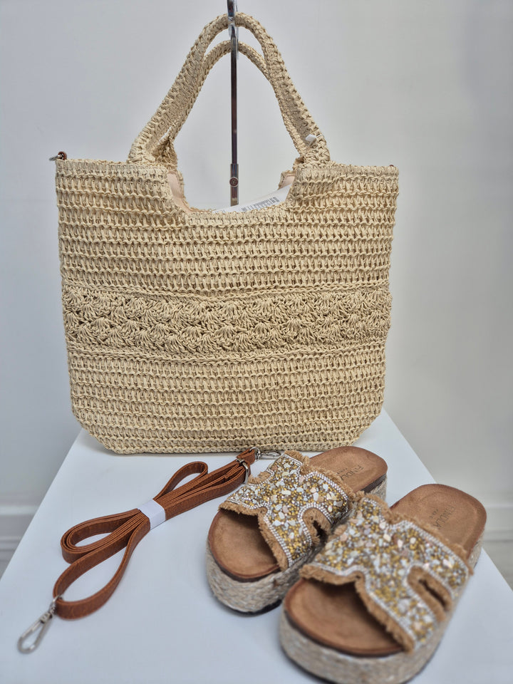 Sicily Raffia Bag - (choose your Colour)