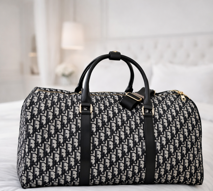 The Weekender - Overnight/Travel Bags - Black/Grey
