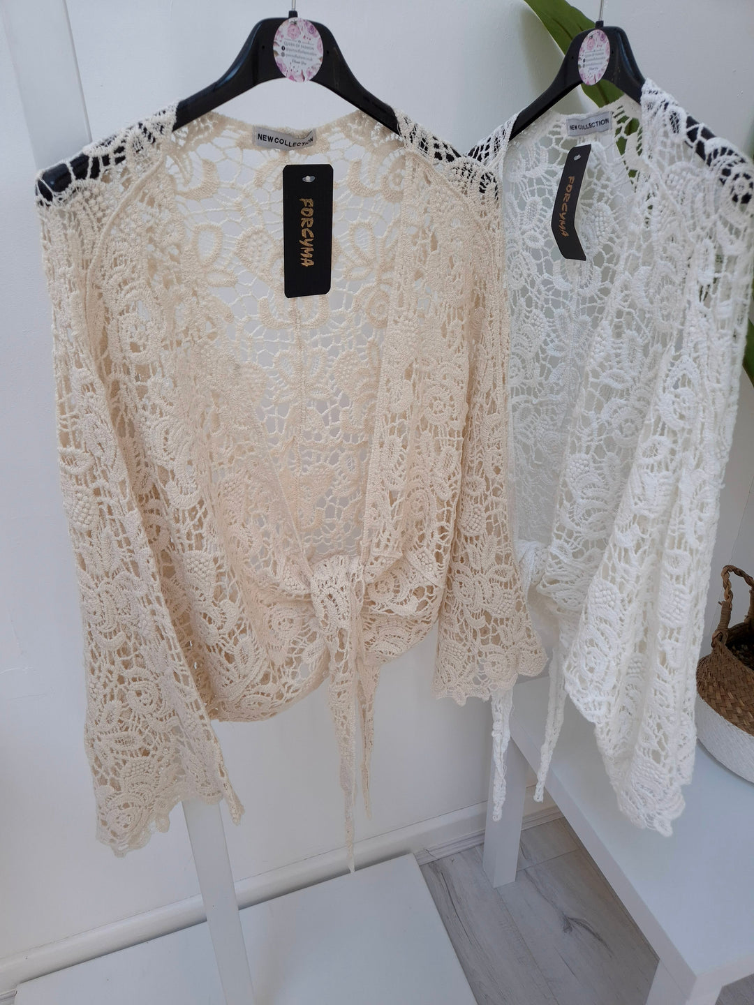 Tuscan Crochet Shrug/Cardigan - (choose your Colour) - (Curvy)