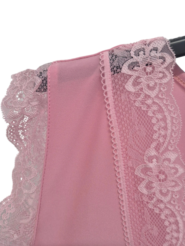 Linzi Lace Trim Top (fits Sizes 10 to Size 16) - (choose your Colour)