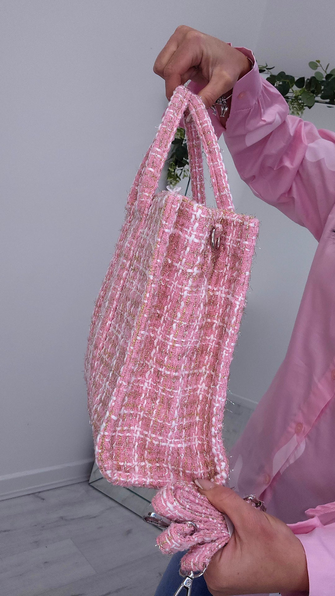 Paris Boucle Tote Bag - (choose your Colour)