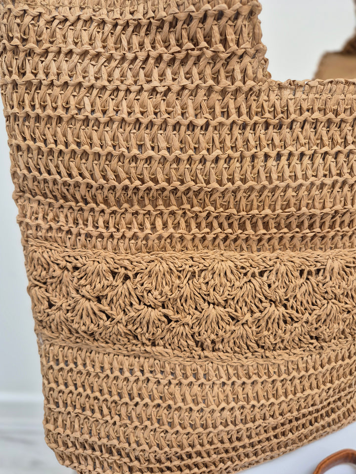 Sicily Raffia Bag - (choose your Colour)