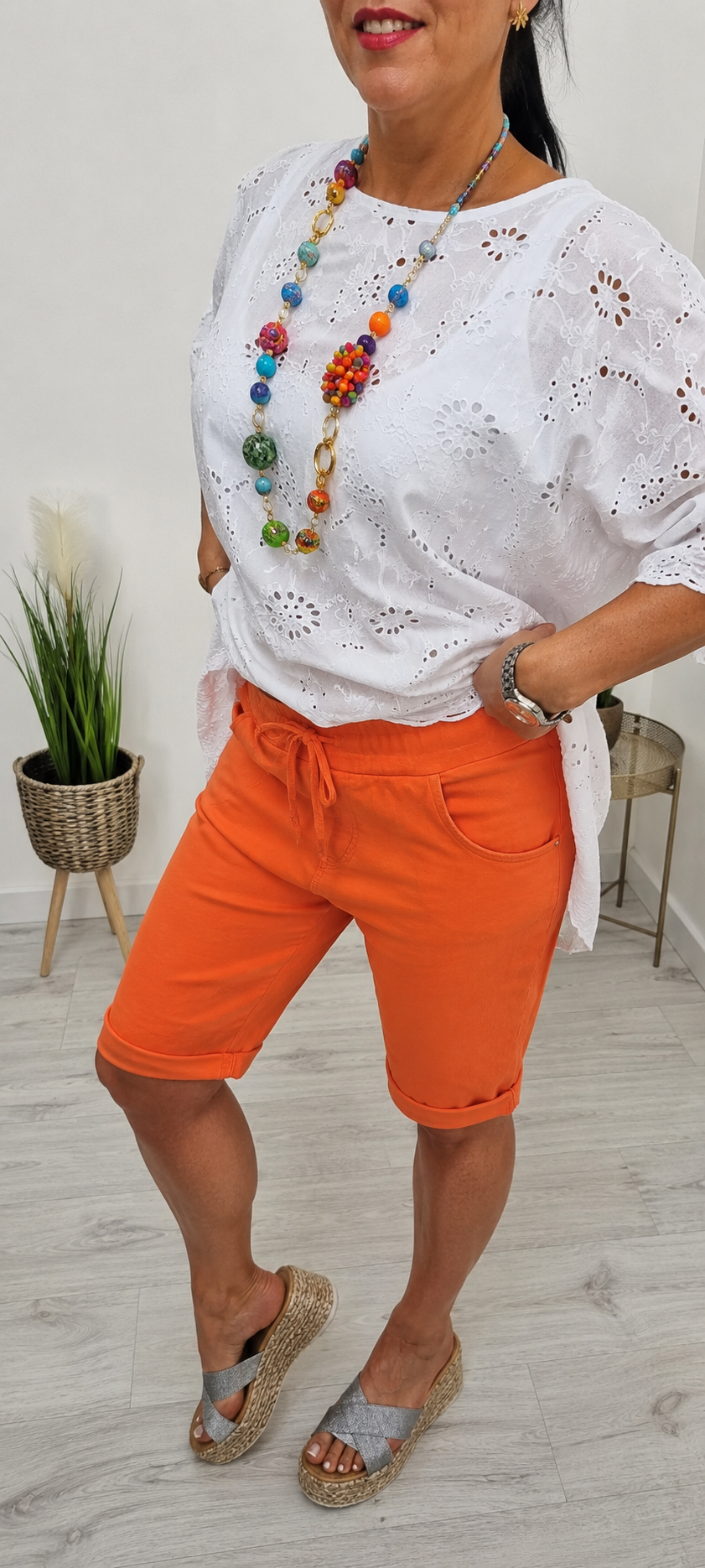 Lisbon Magic Shorts - Orange (choose your Size)