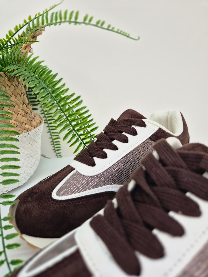 Balance Trainers - Chocolate - (choose your Size)