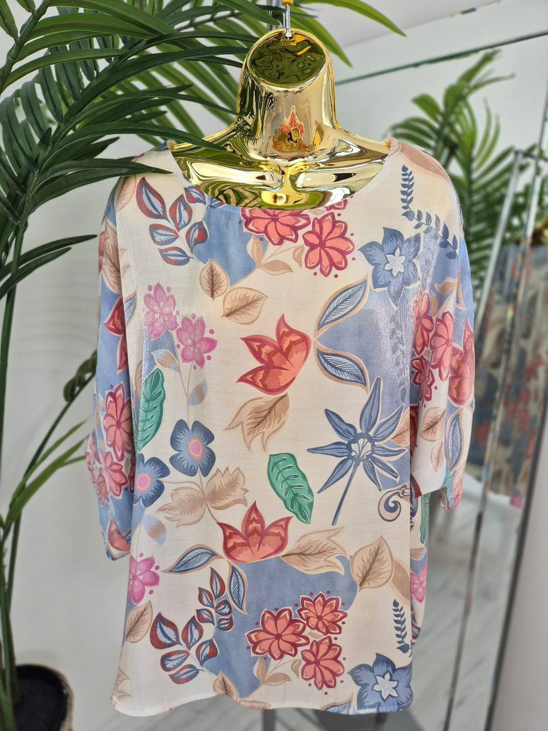 Ella Satin Top - (choose your Colour)