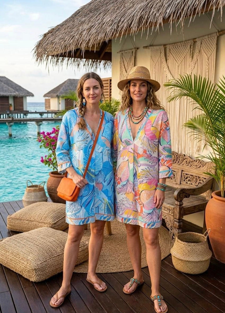 Beach to Bar Dress - (choose your Colour) (One Size, fits from Size 8/10 up to Size 14/Small Size 16)