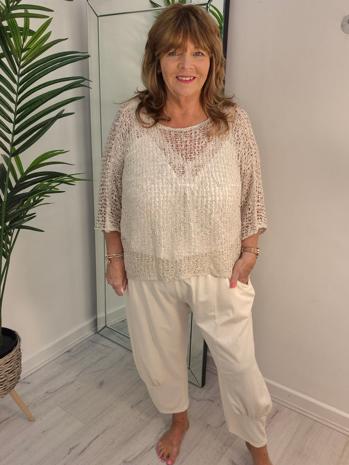 Kizzy Cocoon Pants - (choose your Colour) (Curvy)