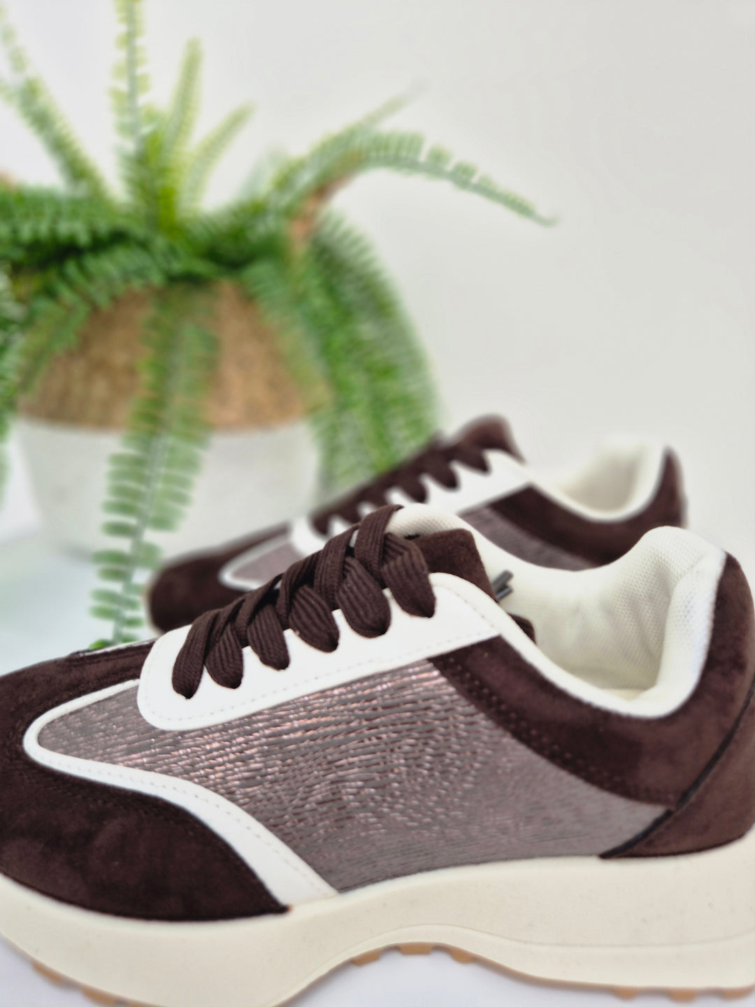 Balance Trainers - Chocolate - (choose your Size)