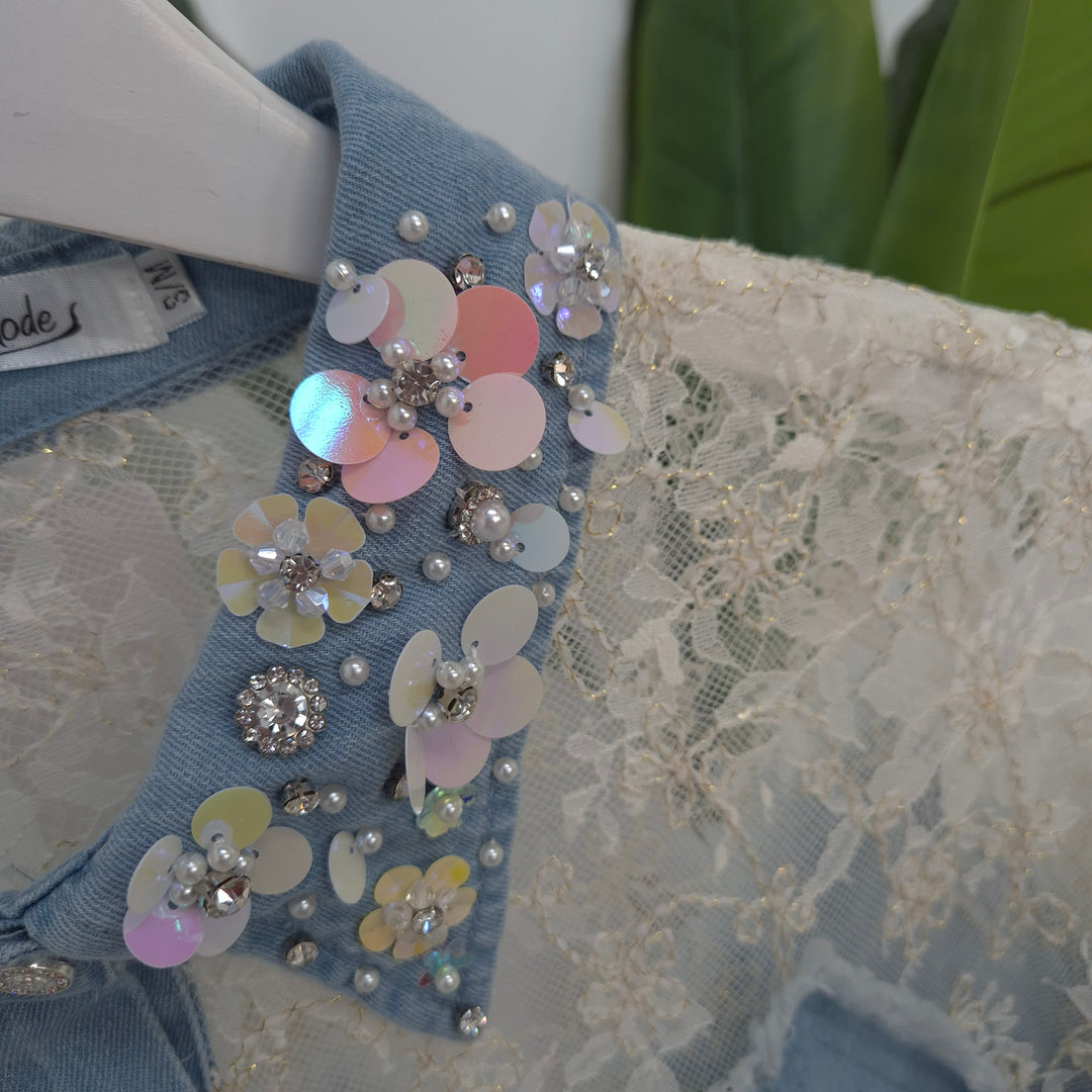 Darcy Lace Top - (choose your Size)